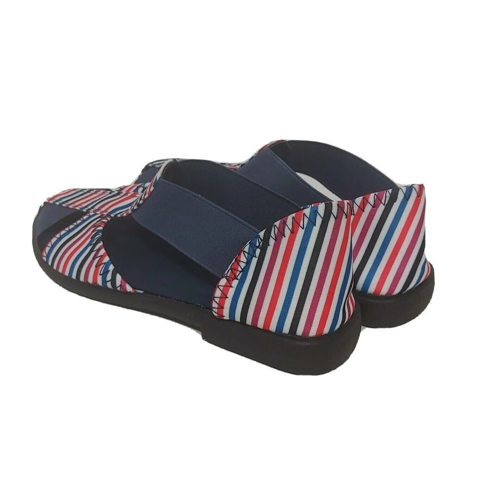 Women's Fisherman Sandals Casual Shoes Berry Stripe Navy 7W Style 50545BRE7W E02 - Picture 4 of 11